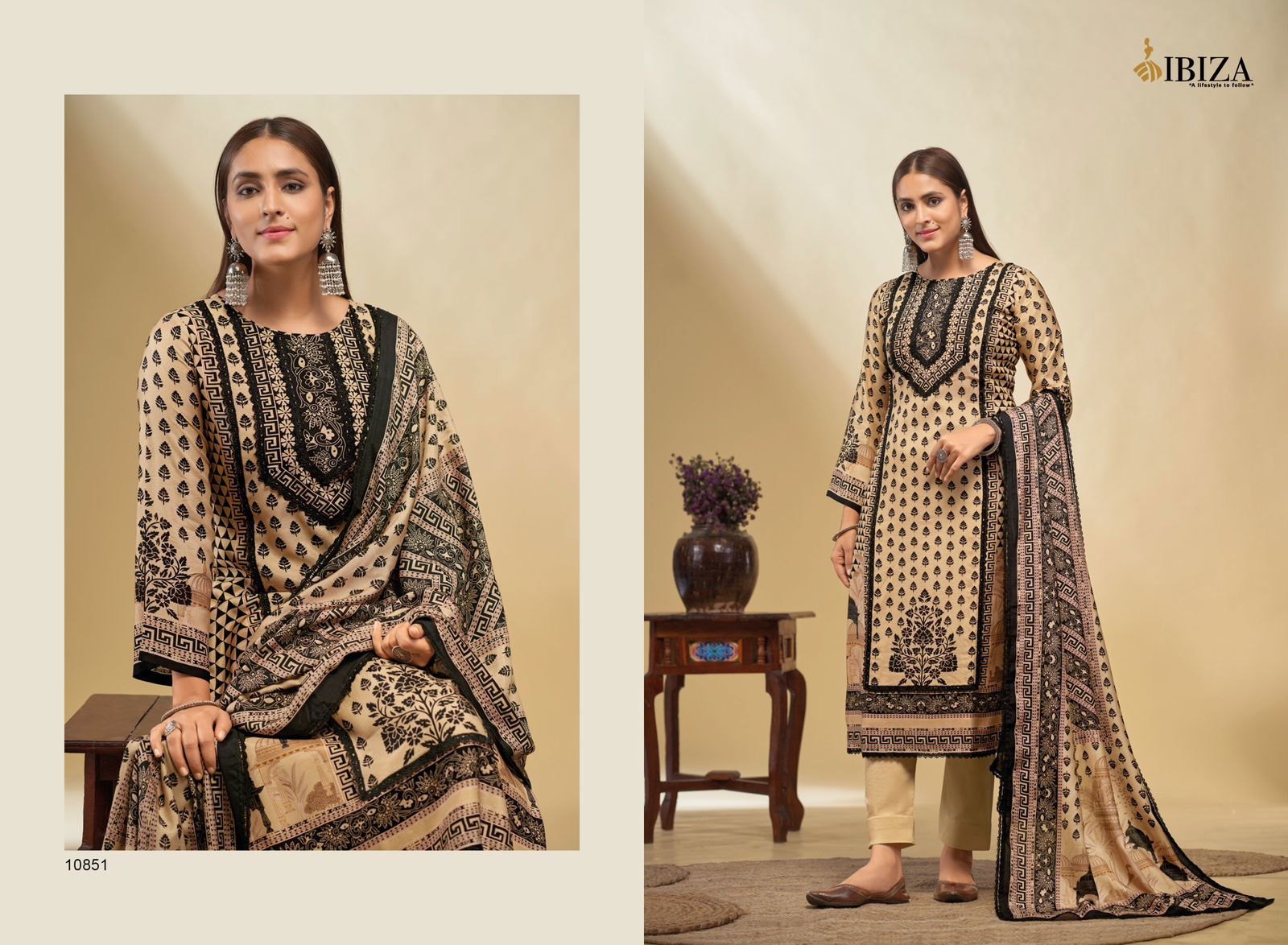 Riyasat Vol 7 By Ibiza Muslin Digital Printed Designer Salwar Kameez Wholesalers In Delhi
